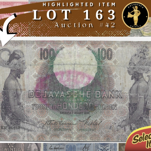 【ラッピング無料】 NA#42] 371 LOT NETHERLANDS CHOICE PMG GULDEN 100 INDIES, コレクション